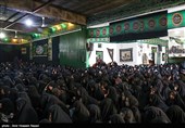 مراسم عزاداری ماه حرم  در حسینیه آقا سیدجمال قزوین