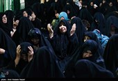 مراسم عزاداری ماه حرم  در حسینیه آقا سیدجمال قزوین