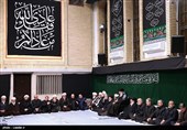 عزاداری شب عاشورای حسینی در حسینیه امام خمینی(ره)