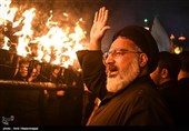 آئین سنتی مشعل گردانی نجفی‌های مقیم قم
