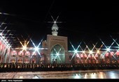 مراسم خطبه‌‌خوانی شب عاشورا طبق یک سنت هر ساله در بارگاه منور رضوی برگزار شد.
