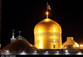 مراسم خطبه‌‌خوانی شب عاشورا طبق یک سنت هر ساله در بارگاه منور رضوی برگزار شد.
