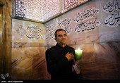 مراسم خطبه‌‌خوانی شب عاشورا طبق یک سنت هر ساله در بارگاه منور رضوی برگزار شد.