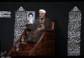عزاداری شام غریبان حسینی در حسینیه امام خمینی(ره)