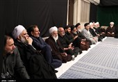 عزاداری شام غریبان حسینی در حسینیه امام خمینی(ره)
