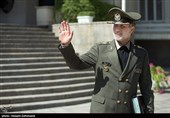 امیر سرتیپ حاتمی وزیر دفاع درحاشیه جلسه هیئت دولت 