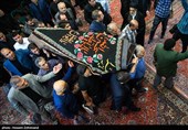 مراسم تشییع اسدالله عسگراولادی