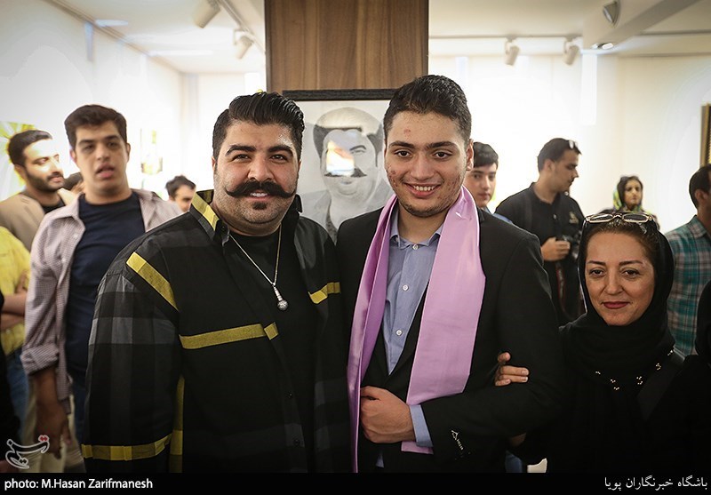 افتتاحیه نمایشگاه نقاشی کودکان اوتیسم