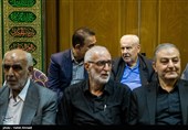 صلاح زواوی  سفیر دولت فلسطین در مراسم ترحیم اسدالله عسگراولادی