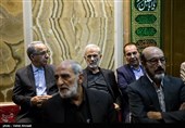 حسن غفوری‌فرد در مراسم ترحیم اسدالله عسگراولادی