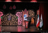 شعرخوانی سعید حدادیان در شب شعر و مرثیه خوانی بر آستان اشک
