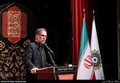 شعرخوانی علی داوودی در شب شعر و مرثیه خوانی بر آستان اشک