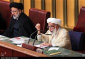 سخنرانی آیت الله احمد جنتی رئیس مجلس خبرگان رهبری  در هفتمین اجلاسیه دوره پنجم مجلس خبرگان رهبری