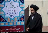 حجت‌الاسلام سید محمدحسن ابوترابی‌فرد امام جمعه موقت تهران در آئین نصب تمثال دو هزار شهید دفاع مقدس