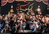 عزاداری شب آخر محرم در مسجد جامع امام سجاد (ع)