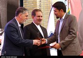 تقدیر از نفرات برتر عکس،فیلم،سفرنامه پنجمین جایزه جهانی اربعین با حضور  اسحاق جهانگیری معاون اول رئیس جمهور و سید عباس صالحی وزیر فرهنگ و ارشاد اسلامی