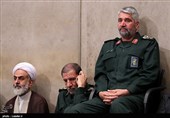 سردار علی فضلی در دیدار مجمع عالی فرماندهان سپاه با فرمانده معظم کل قوا