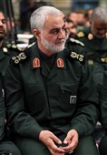 سرلشکر قاسم سلیمانی فرمانده نیروی قدس سپاه در دیدار مجمع عالی فرماندهان سپاه با فرمانده معظم کل قوا
