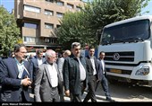 پیروز حناچی شهردار تهران  در  آیین تهرانگردی و بازدید از مسیر های گردشگری