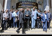 پیروز حناچی شهردار تهران در آیین  افتتاح موزه دخانیات 