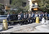 پیروز حناچی شهردار تهران  در  آیین تهرانگردی و بازدید از مسیر های گردشگری