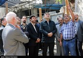 پیروز حناچی شهردار تهران  در  آیین تهرانگردی و بازدید از مسیر های گردشگری