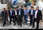 پیروز حناچی شهردار تهران  در  آیین تهرانگردی و بازدید از مسیر های گردشگری