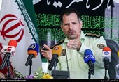 نشست خبری سید محمدرضا طبائی رئیس پلیس اداره گذرنامه نیروی انتظامی