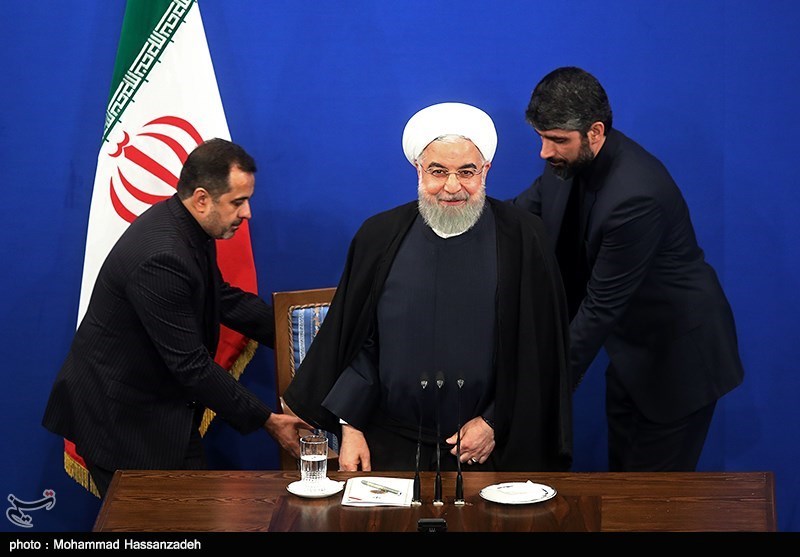 نشست خبری رئیس جمهور