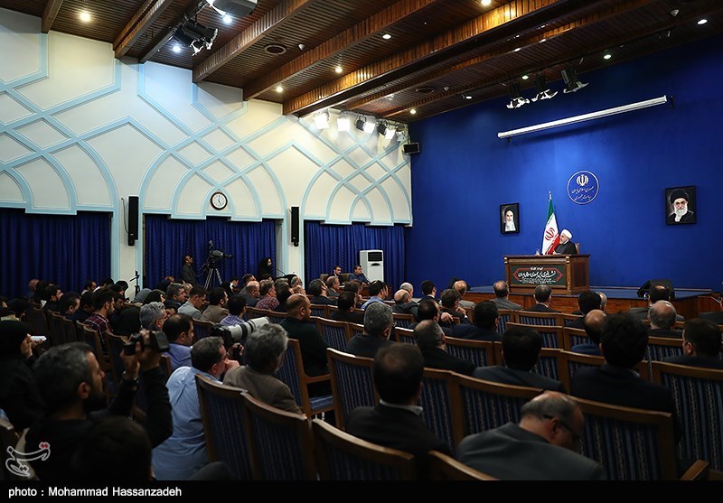 نشست خبری رئیس جمهور