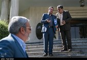 رضا رحمانی وزیر صنعت، معدن و تجارت در حاشیه جلسه هیئت دولت