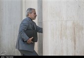 محمد باقر نوبخت رئیس سازمان برنامه و بودجه در حاشیه جلسه هیئت دولت