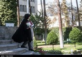 لعیا جنیدی، معاون حقوقی رئیس‌جمهوری در حاشیه جلسه هیئت دولت 