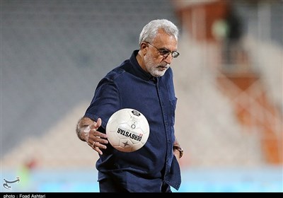 حضور حسین فرکی در تمرین امروز پرسپولیس