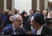 احمد مسجد جامعی  و حجت الاسلام سیدمحمود دعایی