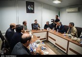 جلسه بررسی ساخت و پیشرفت ساختمان پلاسکو