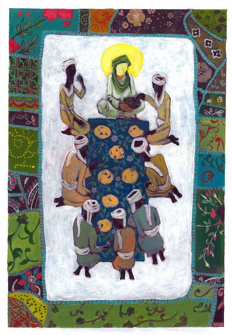 هنرهای تجسمی , امام حسن (ع) , حضرت محمد (ص) , خوشنویسی ,