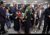 استقبال از مریم هاشمی قهرمان ووشو جهان