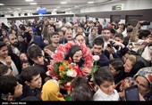 استقبال از مریم هاشمی قهرمان ووشو جهان