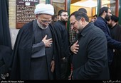 حمیدرضا مقدم فر مشاور فرهنگی و رسانه‌ای فرمانده کل سپاه در مراسم پنجمین سالگرد آیت الله مهدوی کنی