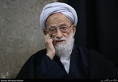 آیت الله امامی کاشانی در مراسم پنجمین سالگرد آیت الله مهدوی کنی