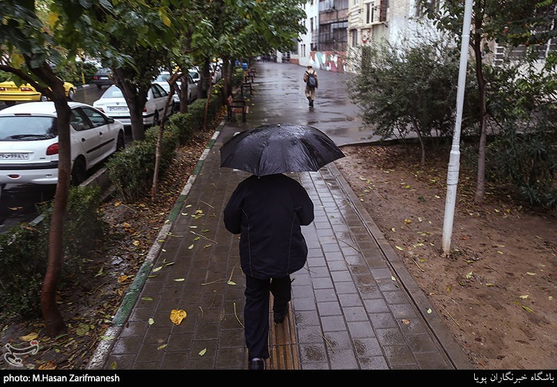 بارش برف و باران در لرستان؛ دمای هوا کاهش می‌یابد