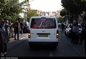 مراسم تشییع پیکر اعظم طالقانی