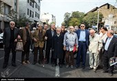 مراسم تشییع پیکر اعظم طالقانی