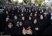 مراسم تشییع پیکر اعظم طالقانی