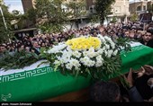 مراسم تشییع پیکر اعظم طالقانی