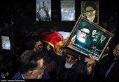 مراسم تشییع پیکر اعظم طالقانی
