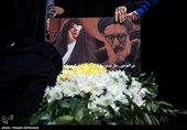 مراسم تشییع پیکر اعظم طالقانی