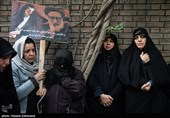 حضور شهیندخت مولاوردی در مراسم تشییع پیکر مرحومه اعظم طالقانی