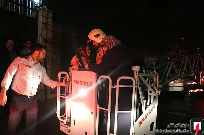 آتشنشانی , سازمان آتشنشانی تهران , آتشسوزی ,